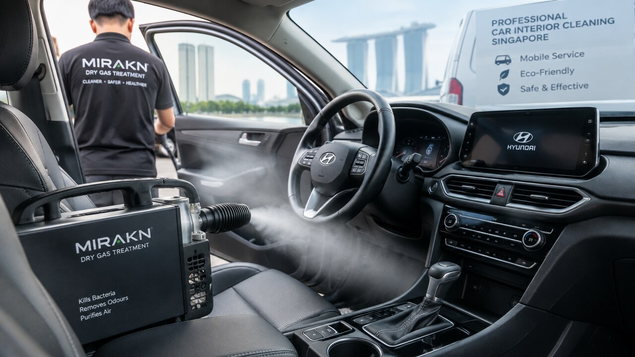 Hyundai Interior Cleaning and Fumigation Singapore